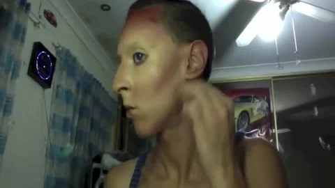 Make-up-Tutorial für Drag