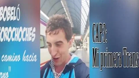 Herr Bobelo möchte ein Pornodarsteller sein! An diesem Tag MUSS er eine Transe Gangbangen