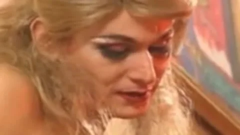 Loretta Jazz, eine deutsche Transvestit aus der Retro-Ära