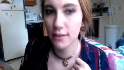 Hübsches Transen Teen von der Nachbarwebcam