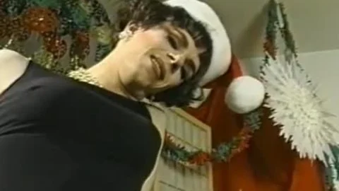 Weihnachtsfrau-Lady-Mann