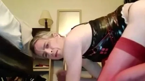 Ihre Flaschen wie Dildos benutzt