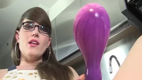 nice-looking tranny Natalie Mars Stuffing Her charming wazoo With dildos