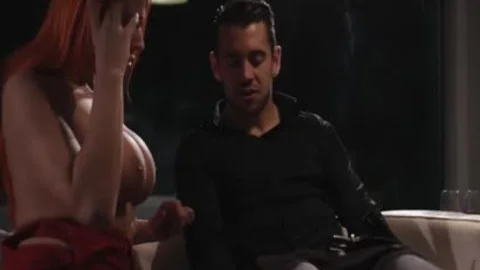 Transsexuelle Aspen Brooks sprach mit Dante über Geschäfte und nagelte ihn fest