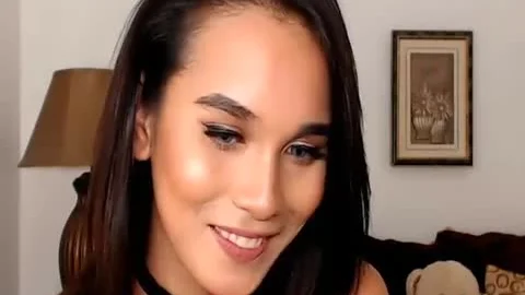 Ladyboy-Falle im westlichen Stil, Schönheit vor der Kamera