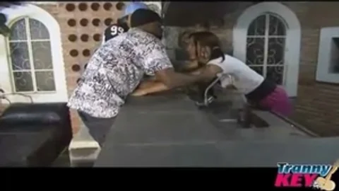verrückter interrassischer Gangbang